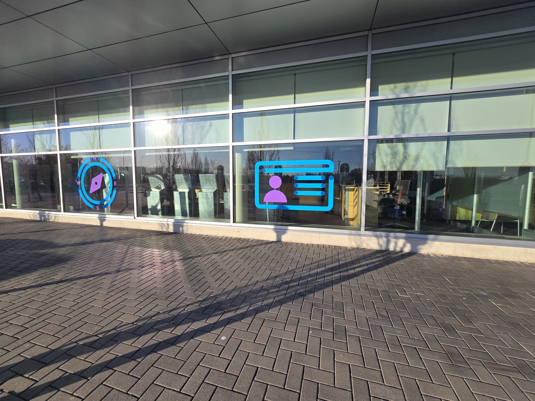 Storefront window graphics
